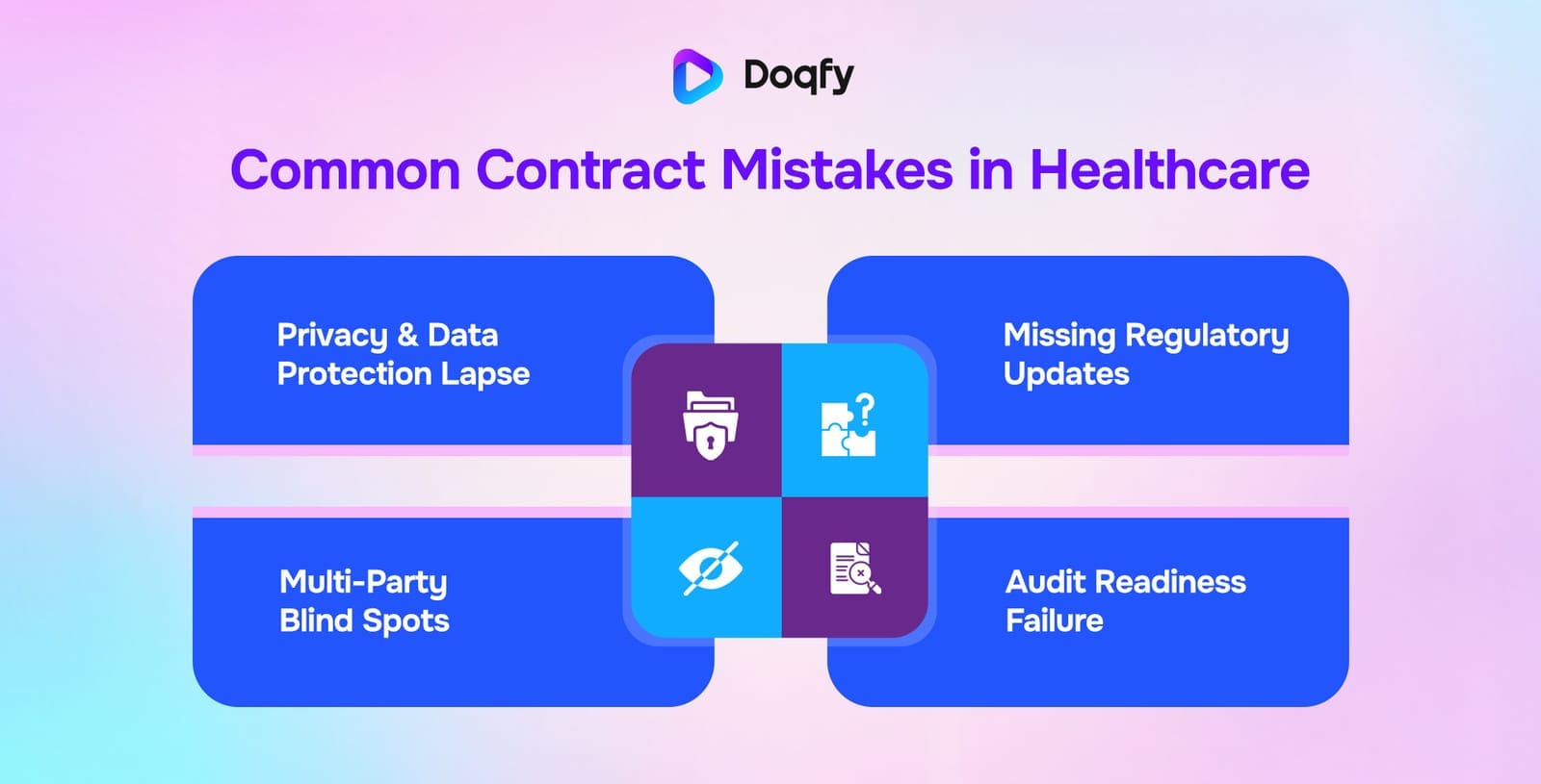 Common contract mistakes in healthcare