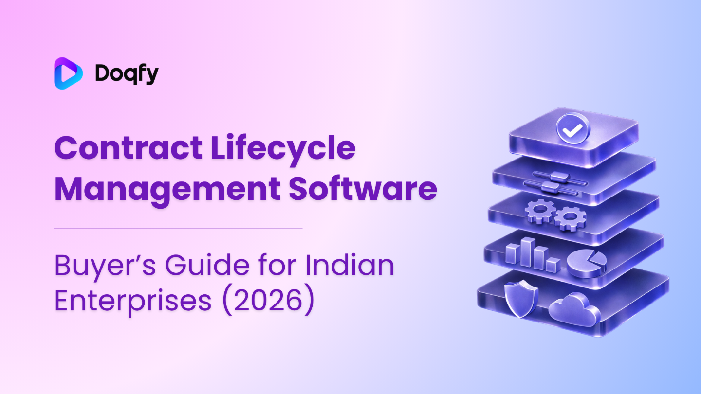 Contract Lifecycle Management Software: Buyer’s Guide for Indian Enterprises (2026)