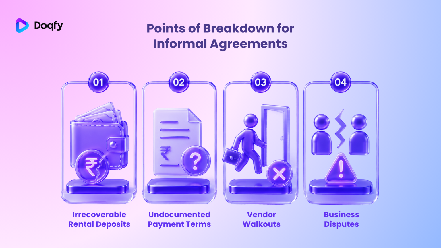 Where Informal Agreements Break Down in Practice