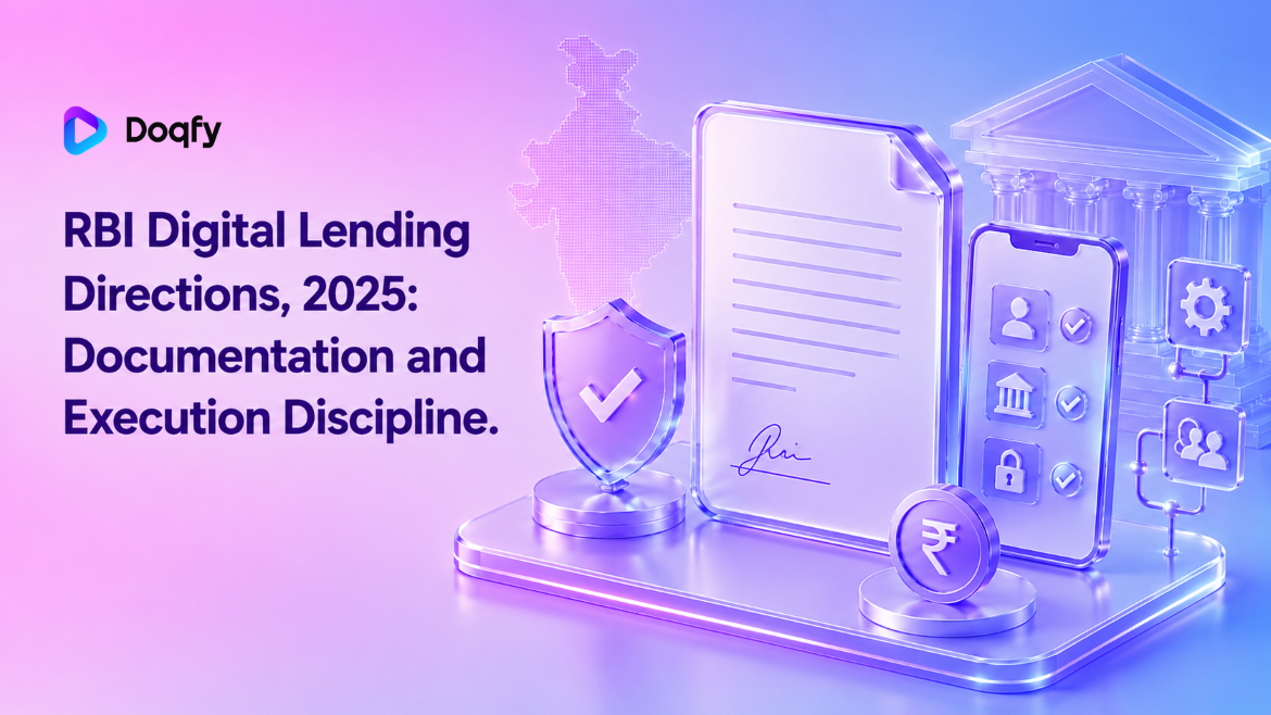 RBI Digital Lending Directions, 2025