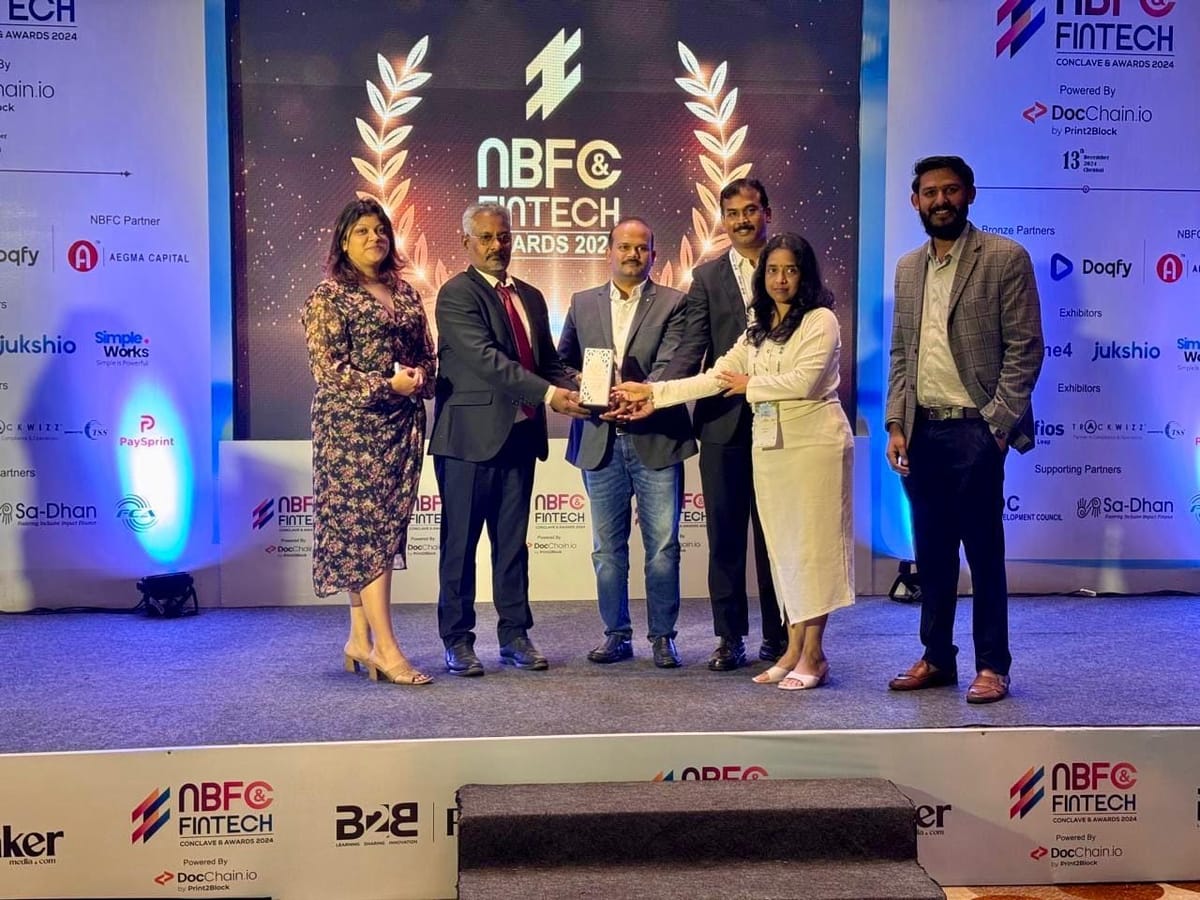 Doqfy Wins ‘Best Technology Provider for BFSI’ at the 18th NBFC & Fintech Conclave & Awards