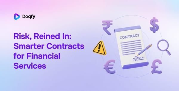 Risk, Reined In: Smarter Contracts for Financial Services